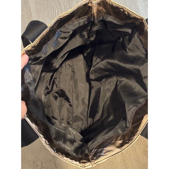 Victorias Secret Quilted Tote Bag in Rose Gold 16 x 16 x 4 - Picture 5 of 5